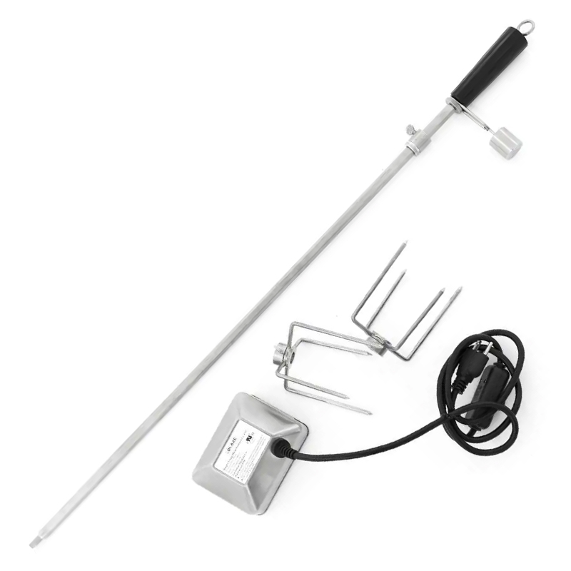 Blaze Rotisserie Kit For 32" Charcoal & 4 Burner Gas Grills - BLZ-34-ROTIS-SS