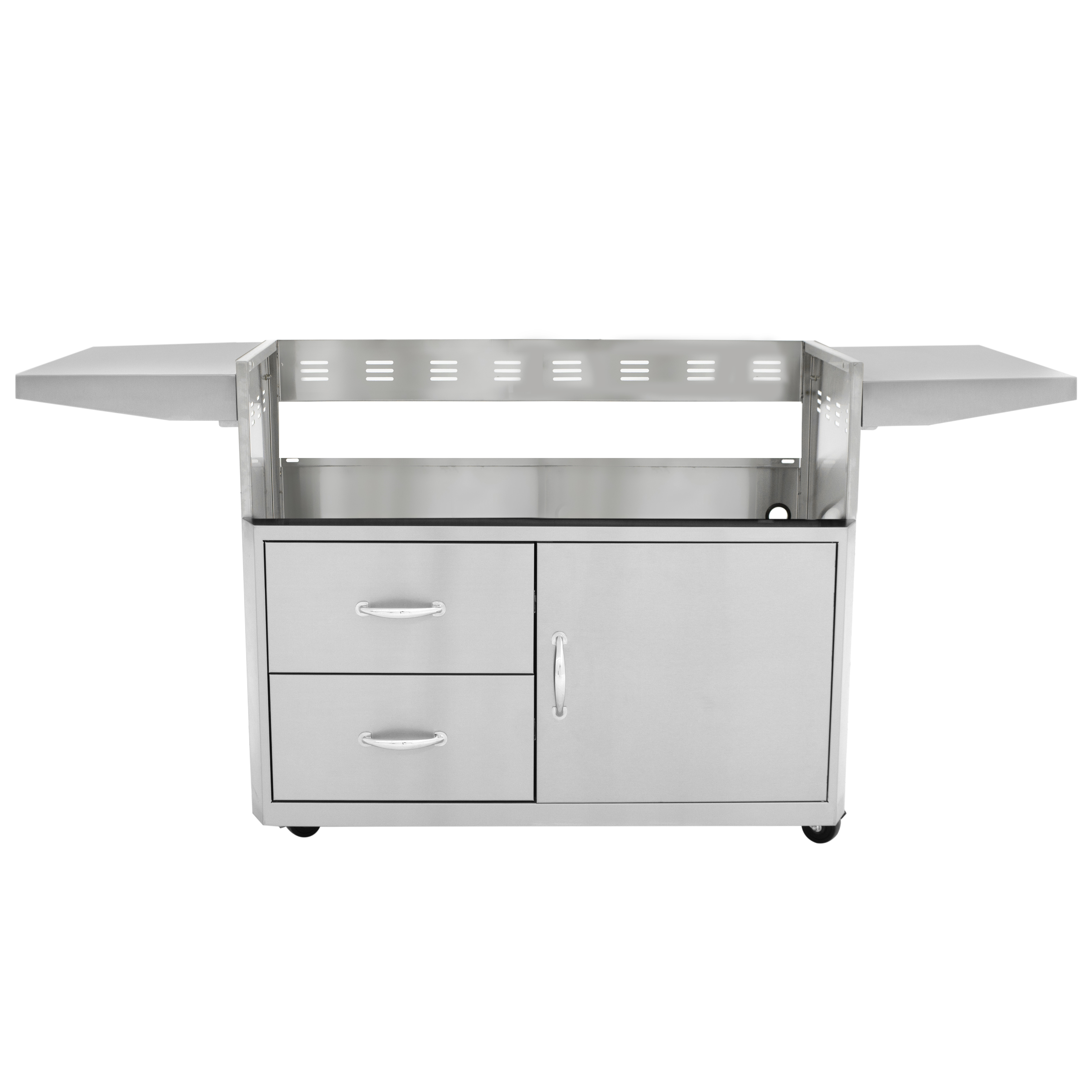 Blaze Stainless Steel Freestanding Grill Cart For Professional 4 Burner Gas Grills - BLZ-4PRO-CART-LTSC