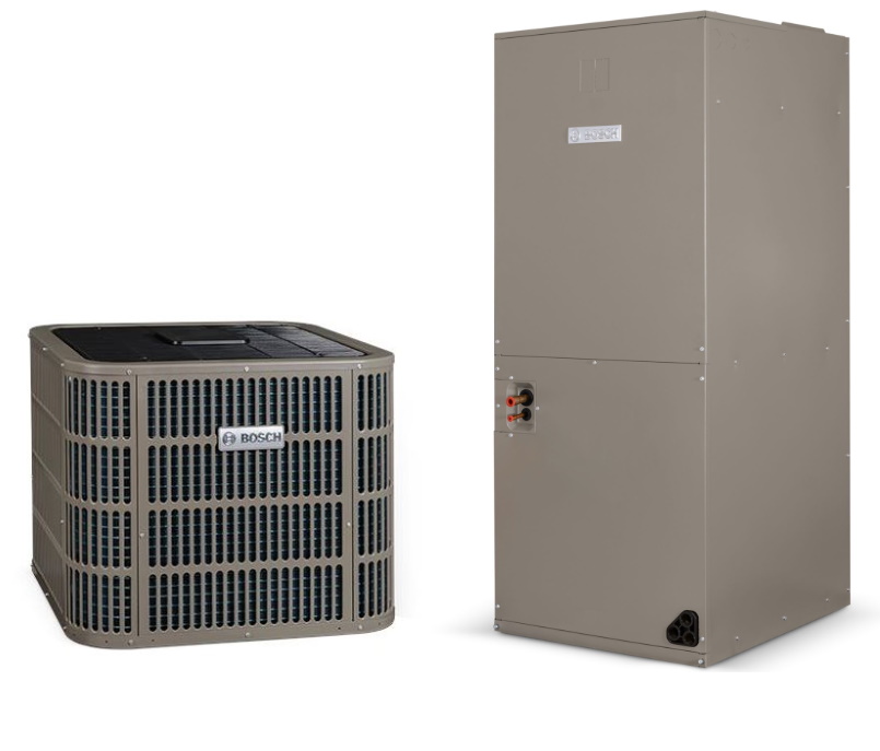 Bosch 5 Ton Heat Pump and MultiPositional Air Handler System 7739832070 / 7739832074