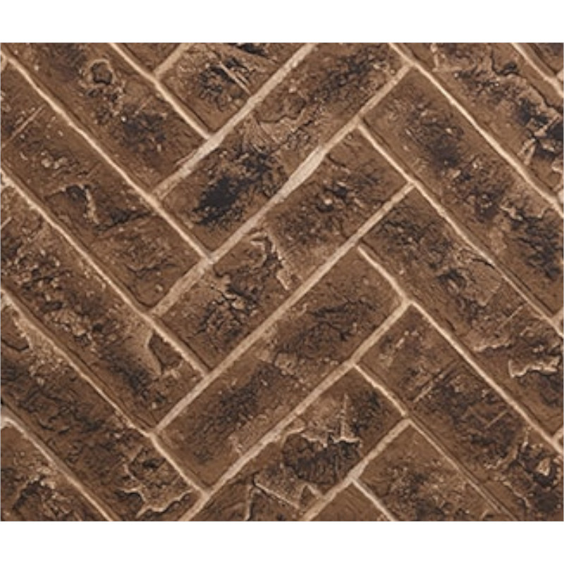 Tavern Brown Herringbone 