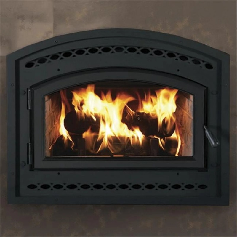 Steel Black Facade for WCT6920 Wood Burning Fireplace - BTCEFBK