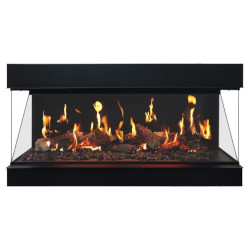 Buck Stove 3 Sided Electric Fireplaces