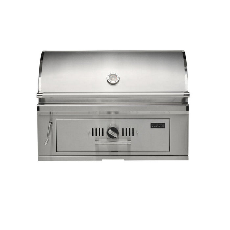 36-Inch Built-In Charcoal Grill