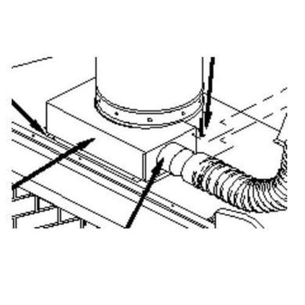 Cold Air Collar Kit - 12-Inch Chimney - CAK-12