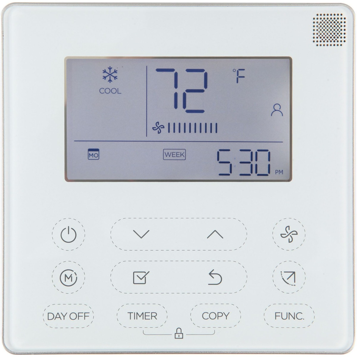 Carrier Wall Mounted Wired Remote Control with 7 day Programmable ...