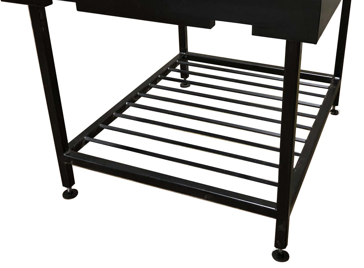 Chicago Brick Oven 1000 Steel Adjustable Legs with Wood Storage Rack
