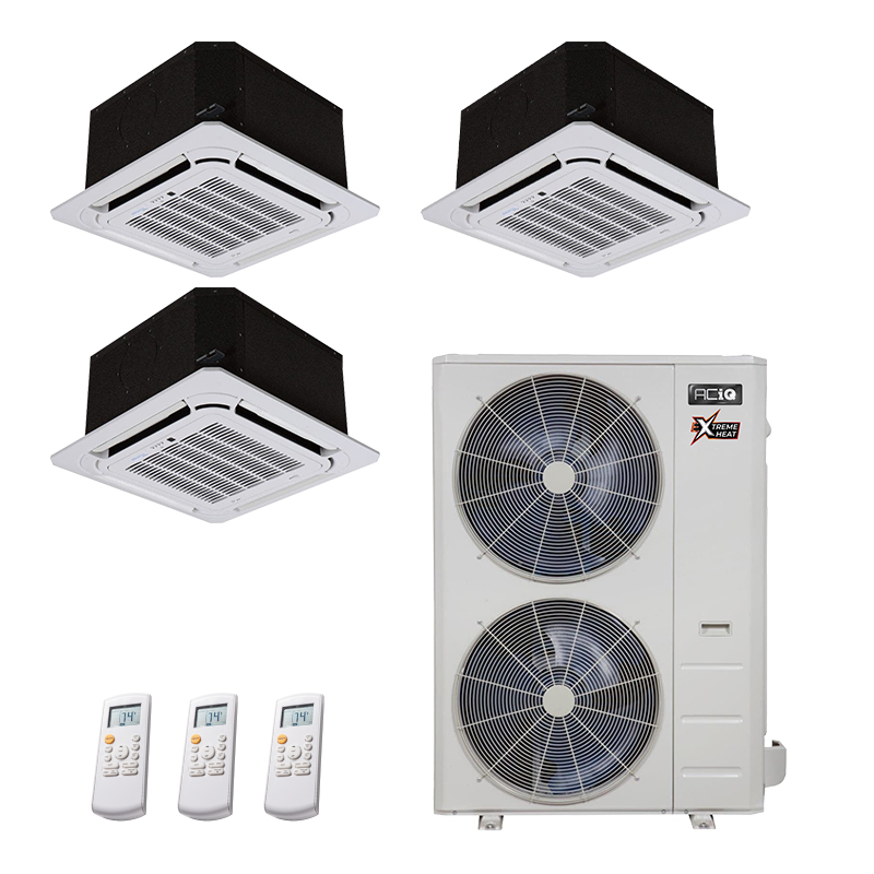 Ceiling Cassette 3 Zone Mini Split Systems | HVACDirect.com