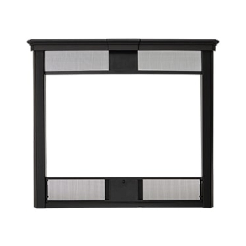 Black Transitional Face (CANNOT BE USED WITH MANTEL CABINETS)