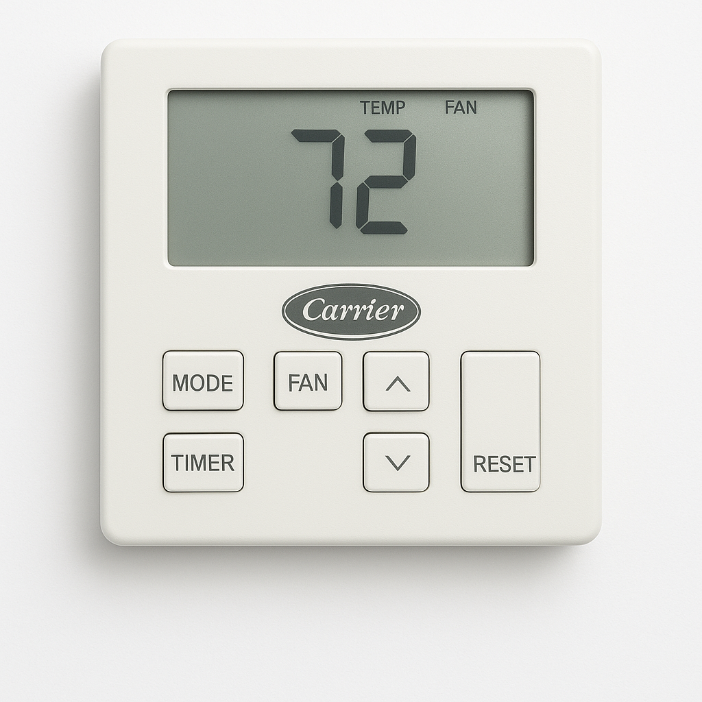 Carrier Wired Programmable Remote Thermostat