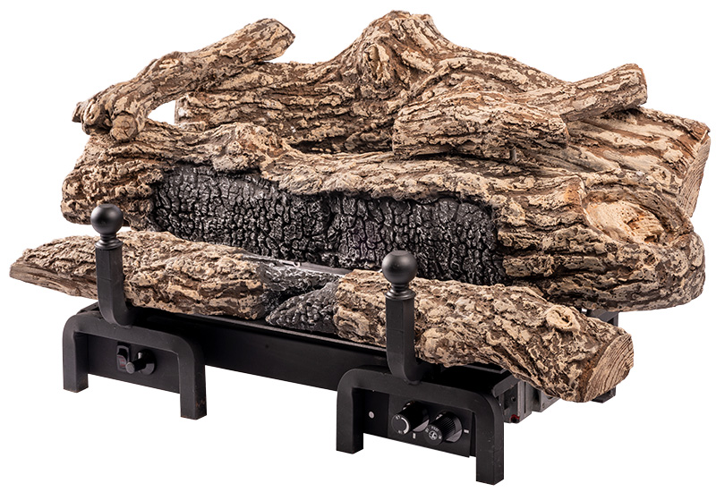 Buck Stove Vent Free Gas Log Set - CR30MV | HVACDirect.com