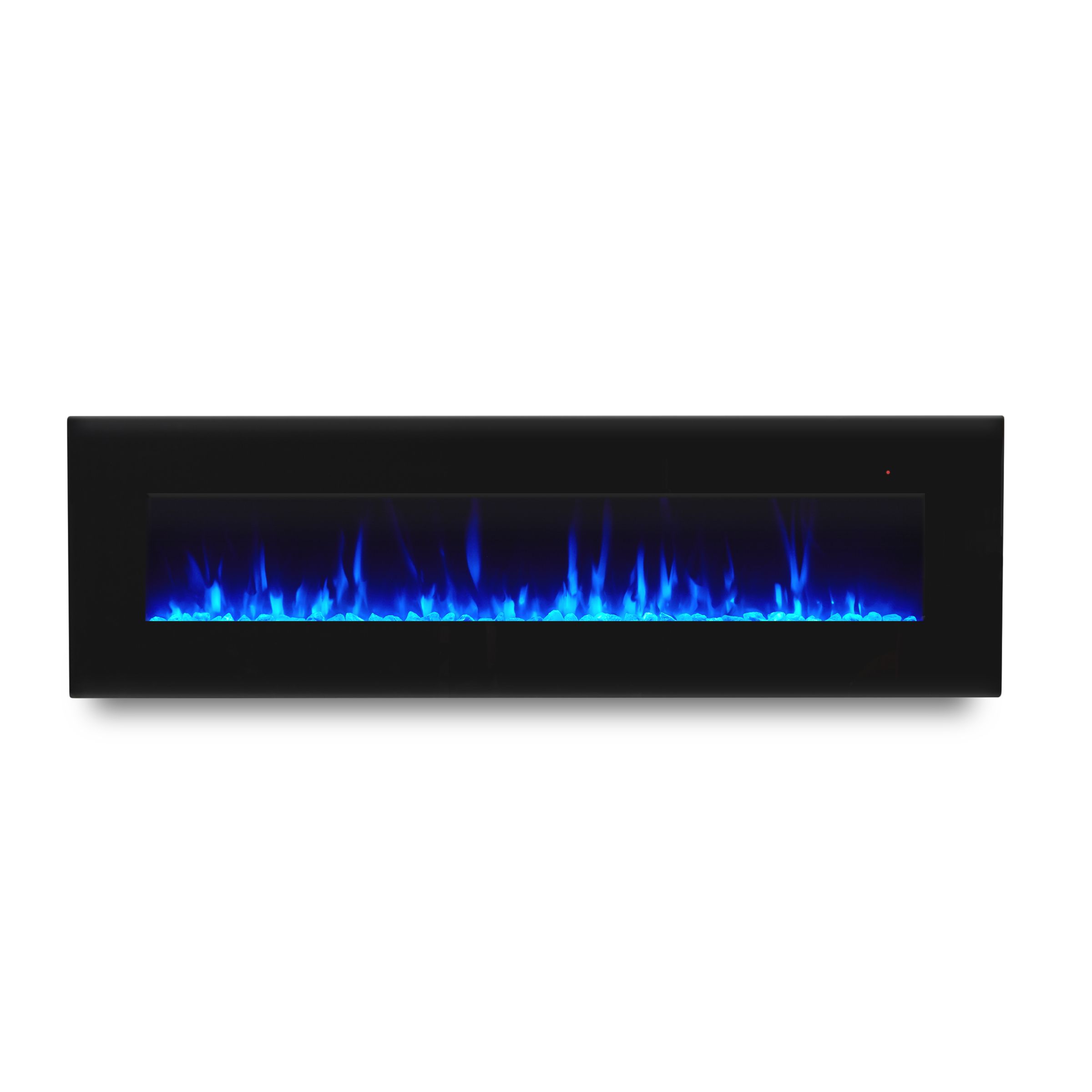 Real Flame Corretto 40 Inch Electric Wall-Hung Fireplace in Black ...