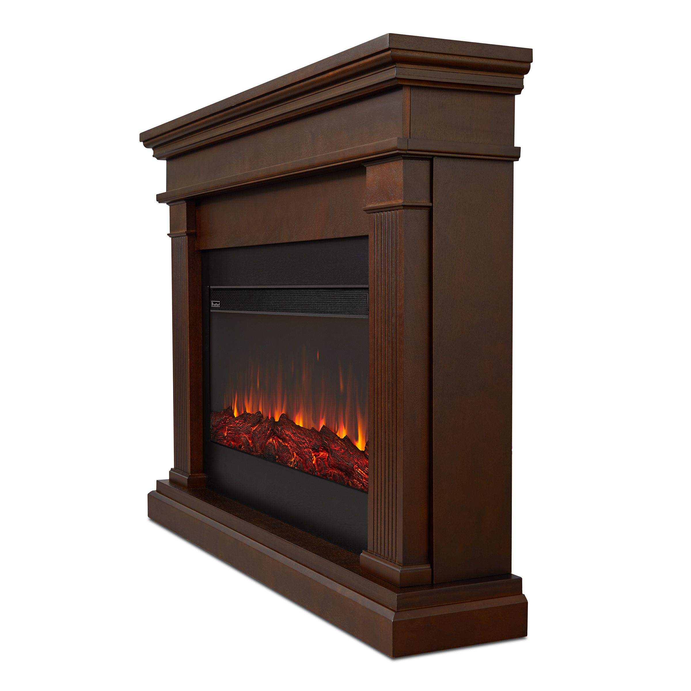 Real Flame Beau Electric Fireplace in Gray - 8080E-GRY | Electric ...