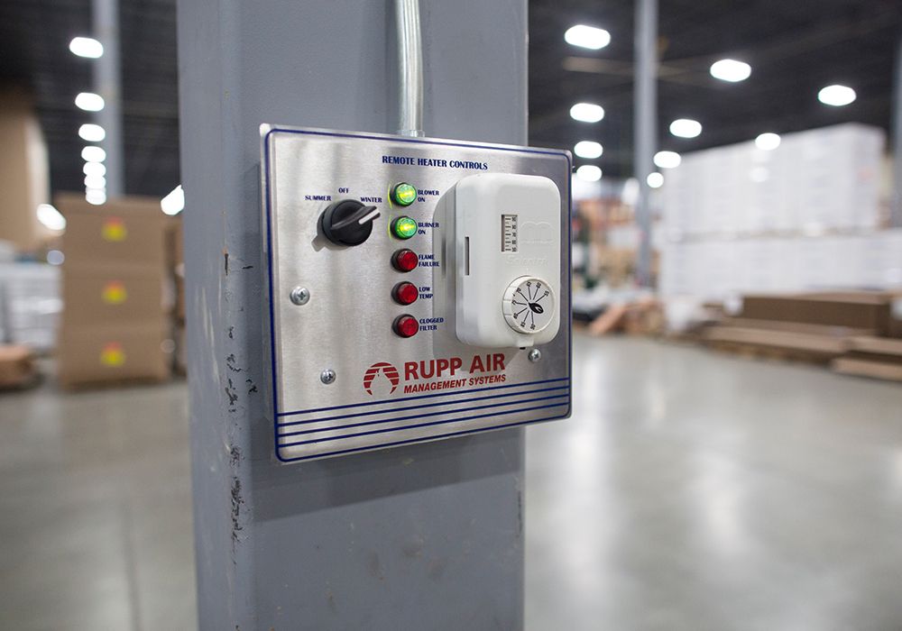 Rupp Air Modular Direct Gas Fired Make Up Air Unit, Heated, 6,000 CFM ...