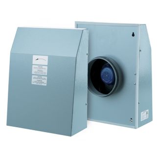 VENTS-US 6" VCN Outdoor Wall-Mounted Centrifugal Fan, Direct Drive, 302 CFM, 2250 RPM, 120/240V  - VCN150