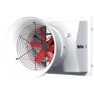 Vosterman 18" Multifan Agricultural Exhaust Fans Fiberglass Cone Fan, 4200 CFM, 240 V - C4E45K1M10338
