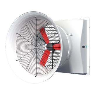 Vosterman 54" Multifan Agricultural Exhaust Fans Fiberglass Cone Fan, 34800 CFM, 230/400 V - C4D14K3M10338