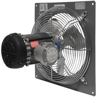 Canarm 18" Panel Mounted Explosion Proof Exhaust Fan Direct Drive, 3,200 CFM. 1/3 HP, 115/230V - P18-4
