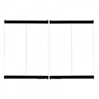 Superior 38-Inch Bi-Fold Door - Black