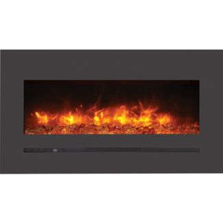 Amantii 34" Linear Electric Fireplace Series - WM-FML-34-4023-STL