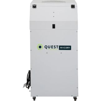 Quest Hi-E Dry 195 Commercial Dehumidifier for Warehouse Spa Indoor Pool - 120V - R454B - HI7908