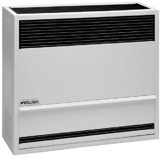 Williams 22,000 BTU Propane, Direct Vent, Gravity Furnace