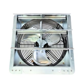 ACIQ 12” Shutter Wall Exhaust Fan Direct Drive 1700 CFM 120 Volts 1 Phase - SMWE12