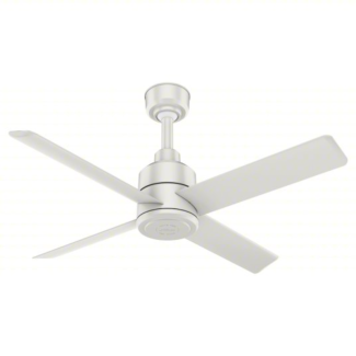Hunter TRAK Commercial Ceiling Fan - 60 Inch 120 Volts - without Light, White - 76251
