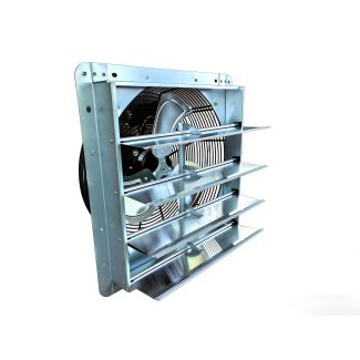 ACIQ 18” Shutter Wall Exhaust Fan Direct Drive 4200 CFM 120 Volts 1 Phase