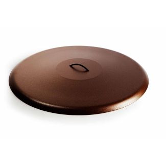 HPC 48-Inch Round Copper Vein Flat Fire Pit Cover - FPHC-48C