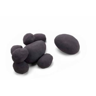 HPC Ceramic Fiber River Rock - Black