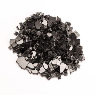 HPC 1LB Black Fire Glass for Fire Pits - FPGLBLACK