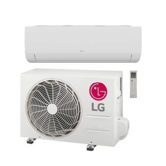 LG 12000 BTU Mega 20 SEER2 Single Zone Wall Mount Mini Split Heat Pump System – R32 | 208‑230V - KNSAC121A / KUSAC121A