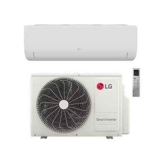 LG 18000 BTU Mega 21 SEER2 Single Zone Wall Mount Mini Split Heat Pump System – R32 | 208‑230V - KNSAC181A / KUSAC181A