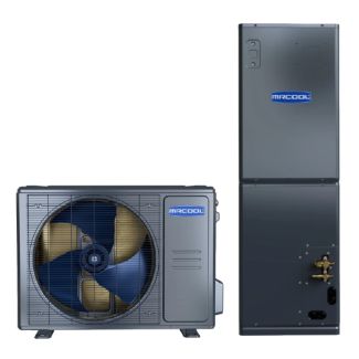 MRCOOL VersaPro 2nd Gen 2 Ton 18.1 SEER2 Central Ducted Heat Pump Split System - R454B - MVP-24-HP-C-230A00-O / MVP-24-HP-MUAH-230A00-O