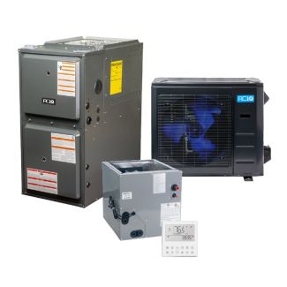ACiQ 2.5 Ton 15.2 SEER2 92% AFUE 80,000 BTU Furnace & AC System - R454B - Upflow/Horizontal - ACIQ-30-AC-B / ACIQ-36-ACL-B / AQ-GR9S920804CN