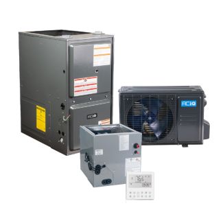 ACiQ 1.5 Ton 16 SEER2 96% AFUE 40,000 BTU Furnace & AC System - R454B - Downflow/Horizontal - ACIQ-18-AC-B / ACIQ-24-ACL-B / AQ-GD9S960403BN