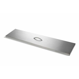 HPC 36-Inch Stainless Steel Trough Burner Cover - 40-Inch x 9 1/2-Inch - TPHC-36SS