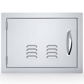 Sunstone Classic  14-Inch X 20-Inch SS Horizontal Vented Door Left Hinge - A-DH1420-L