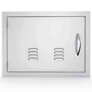 Sunstone Classic  17-Inch x 24-Inch SS Horizontal Vented Door Left Hinge - A-DH1724-L