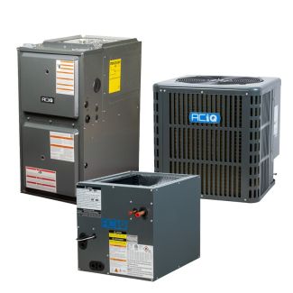 ACiQ 1.5 Ton 14.3 SEER2 96% AFUE 80,000 BTU Furnace & AC System - R32 Upflow/Horizontal - AC-I-18AC14 / AC-I-1824ACL-17 / AQ-GR9T960803BN