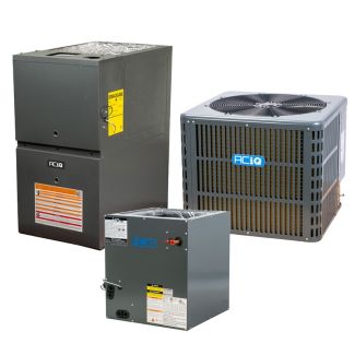 ACiQ 2.5 Ton 14.3 SEER2 80% AFUE 60,000 BTU Furnace & AC System - R32 Upflow/Horizontal