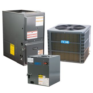 ACiQ 3 Ton 14.3 SEER2 96% AFUE 60,000 BTU Furnace & AC System - R32 Downflow/Horizontal