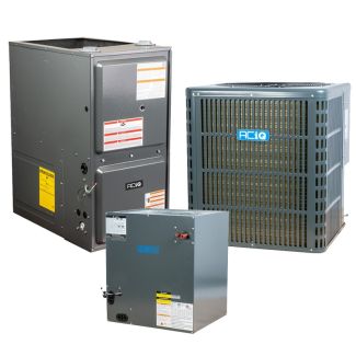 ACiQ 5 Ton 14 SEER2 80% AFUE 120,000 BTU Furnace & AC System - R32 Upflow/Horizontal