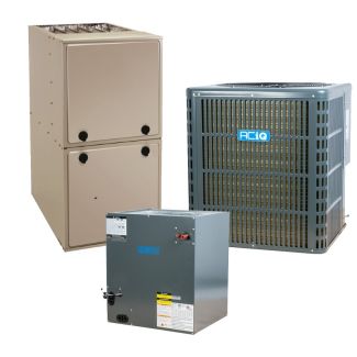 ACiQ 5 Ton 14 SEER2 80% AFUE 120,000 BTU Furnace & AC System - R32 Upflow/Horizontal
