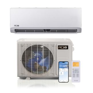 9,000 BTU ACiQ Standard 21.2 SEER2 Single Zone Wall Mount Mini Split Heat Pump System - R454B | 230V - ACIQ-9Z-HP230C / ACIQ-9W-HP230C