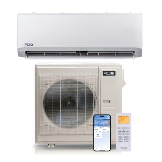 24,000 BTU 23.5 SEER2 ACiQ Single Zone Wall Mounted Mini Split System w/ WiFi - R454B - ACIQ-24ZS-HP230C / ACIQ-24WS-HP230C