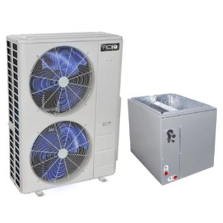 ACiQ 4 Ton 15.5 SEER2 High Efficiency Air Conditioner with 24.5" Multi-Positional Cased Coil | Inverter - R410A