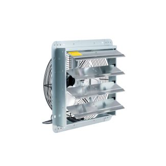 ACIQ 16” Shutter Wall Exhaust Fan Direct Drive 3100 CFM 120 Volts 1 Phase - SMWE16