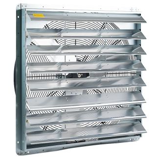 ACIQ 30” Shutter Wall Exhaust Fan Direct Drive 7207 CFM 120 Volts 1 Phase