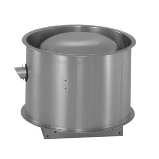 US Fan 11" Upblast Restaurant Grease Roof Exhaust Wall Fan Direct Drive, 1550 RPM, 1/10 HP, 120 Volts, 1 Phase - PDURG110-.1-1P